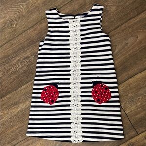 Hartstrings Ladybug Dress, Size 4